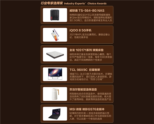 “2021值得消费大赏”榜单发布,什么值得买致力于沟通品牌与消费者