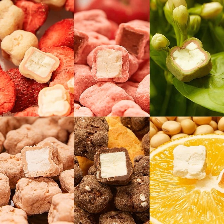 夹豆腐 夹虾籽 95后海归淘宝开店研发中式巧克力