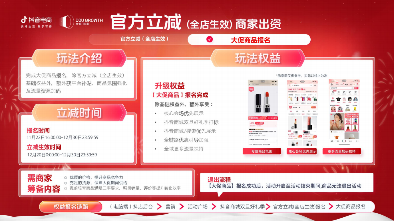 如何把握“双旦”增长？「抖音商城双旦好礼季」招商大会今日开启！