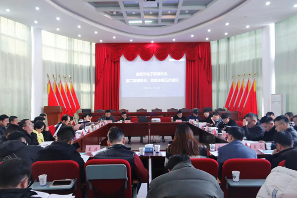 合肥市电子商务协会第二届理事会、监事会第五次会议成功召开