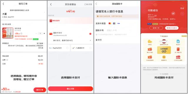 支持境外消费者在中国平台消费买货 京东支付首创跨境电商出口外卡网关支付新模式