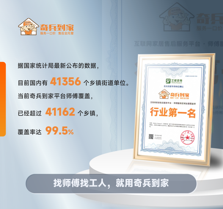 "奇兵到家2024上半年总结：强化服务网络布局，领航家居售后新时代"