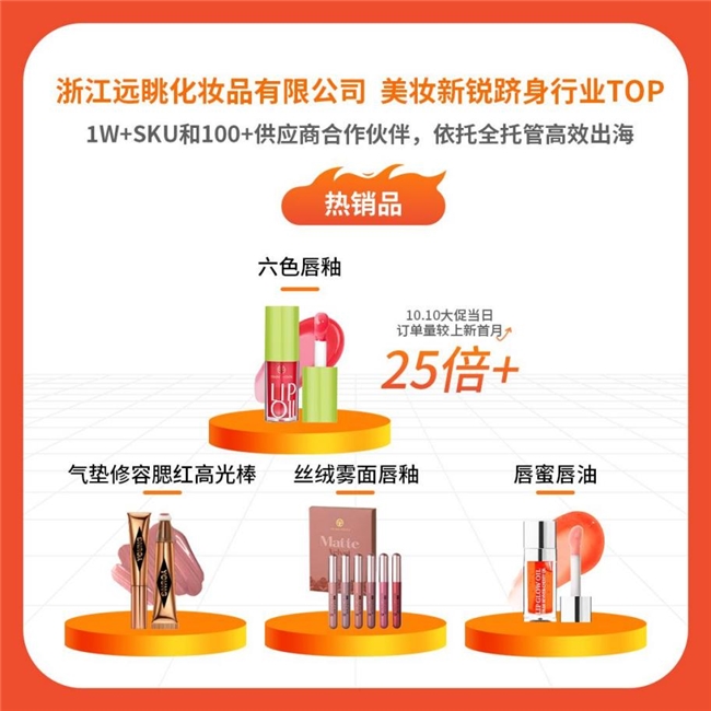10.10卖爆东南亚，狂揽百万销量！美妆外贸员 PK 源头厂家，谁主沉浮？