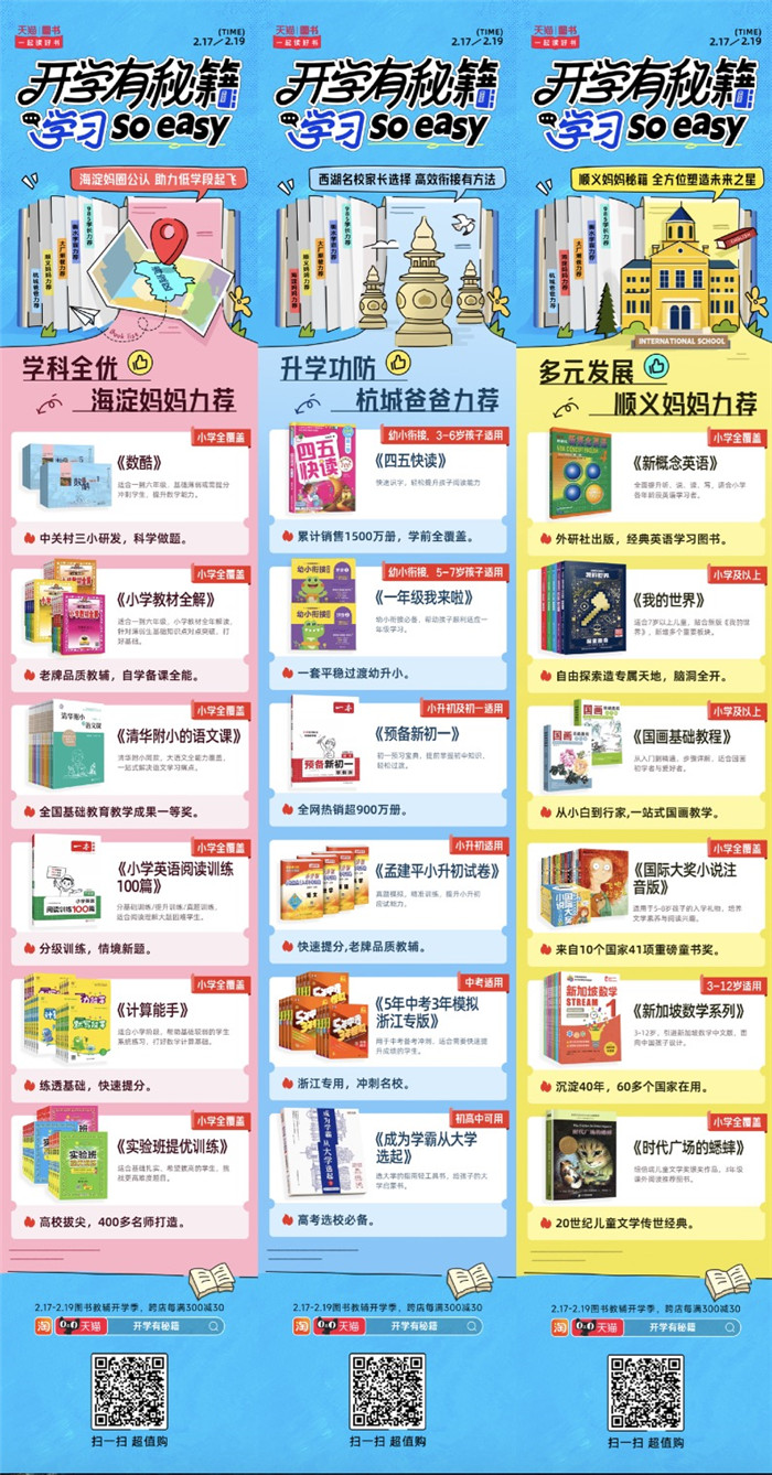 海淀妈妈书单出圈：天猫图书解码教育分层时代的消费新逻辑