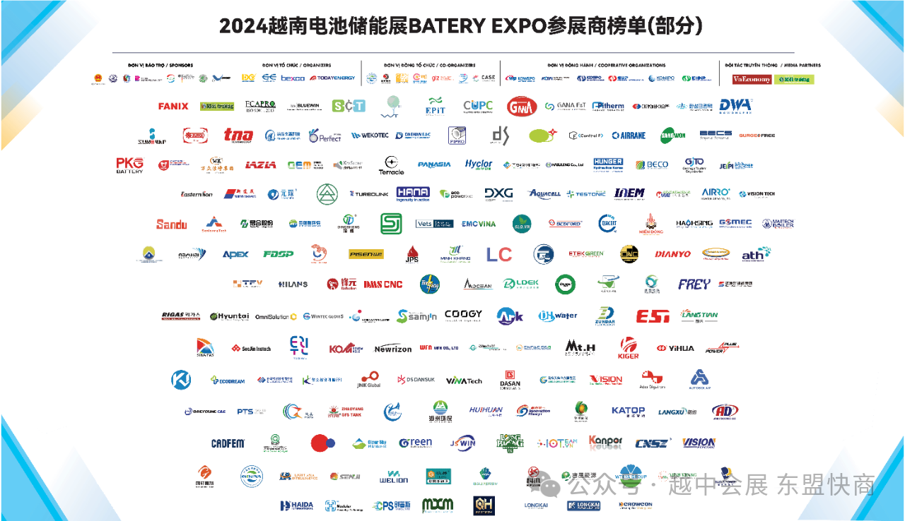 第二届越南国际电池及储能技术展览会