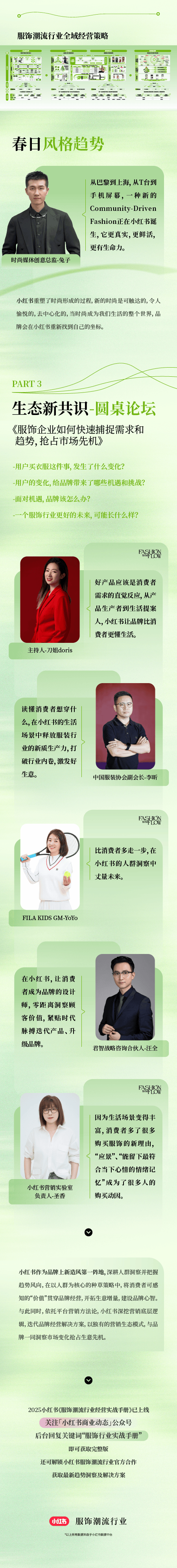 一图读懂 | 小红书2025服饰潮流行业高层私享会