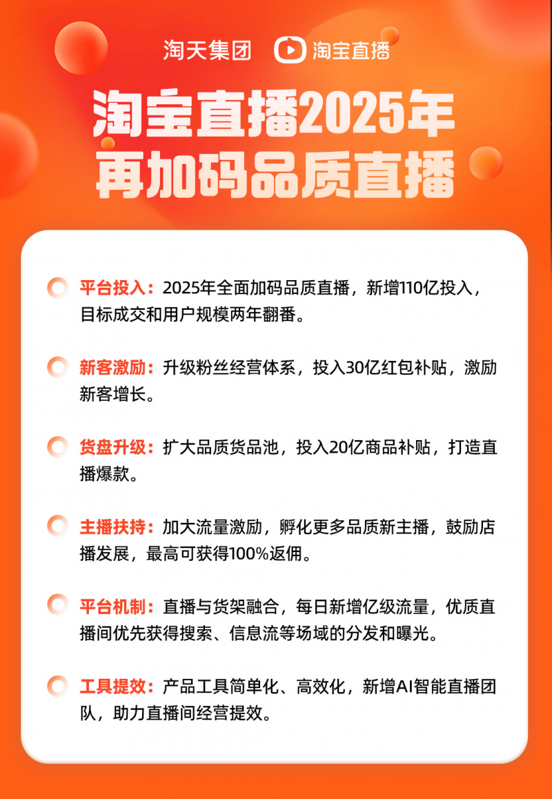 多家机构、直播间继续重仓淘宝直播，品质直播的风口他们先抢上了