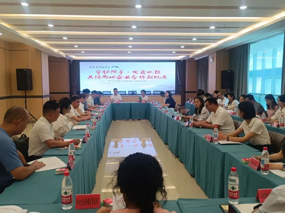 宁伊携手·电商赋能 共话两地企业合作新机遇