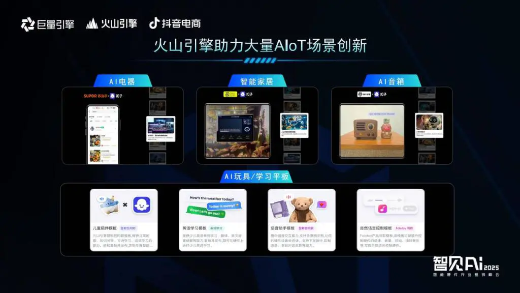 巨量引擎X火山引擎X抖音电商:推动AI技术与智能硬件深度融合,解锁行业创新密码