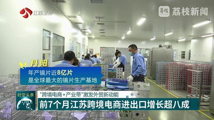 前7个月江苏跨境电商进出口增长超八成