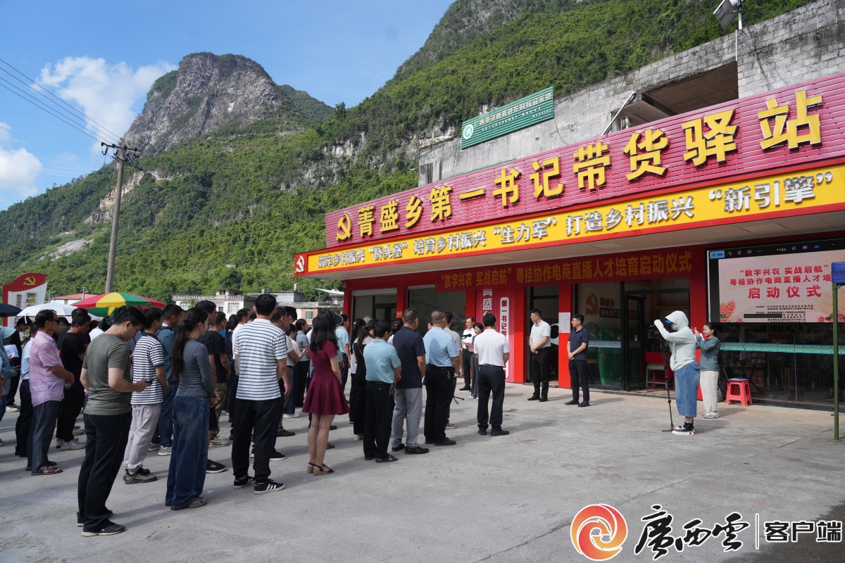 手把手教技能丨粤桂协作都安电商直播培训开课