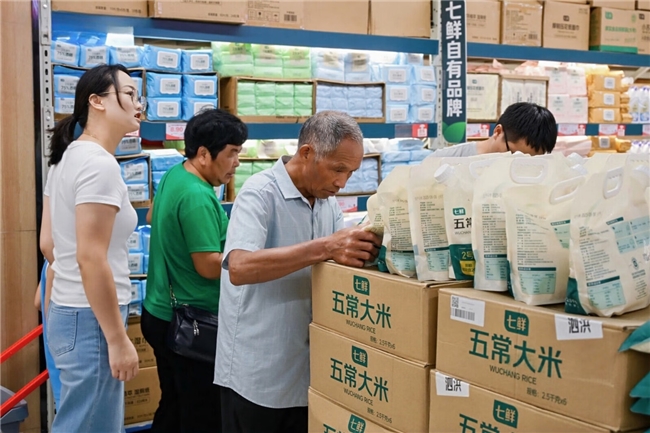 京东折扣超市宿迁四店齐开，开场即限流，多款商品被抢断货