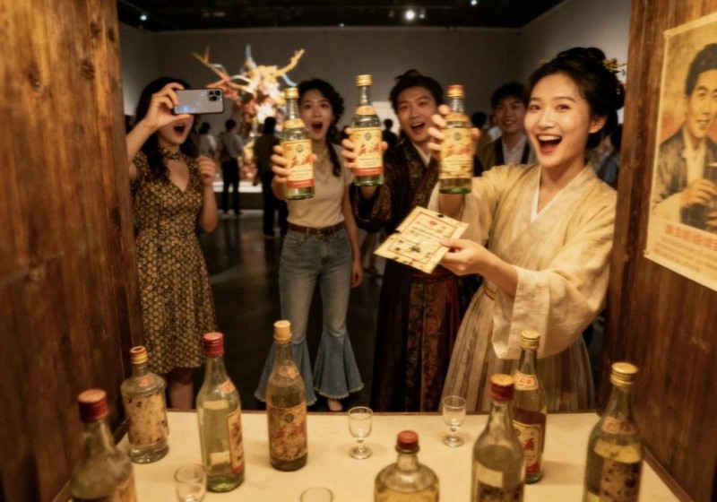 一口穿越几十年！ 免费老酒市集，开启你的时光品鉴之旅