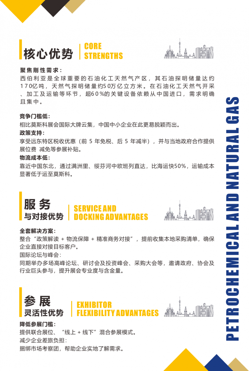 石油化工展|2026俄罗斯西伯利亚国际石油化工及天然气技术装备展览会