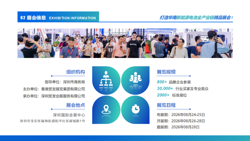 2026深圳国际新能源电池产业展览会