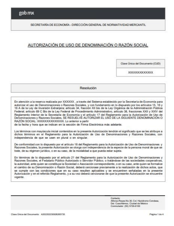 墨西哥公司注册-第一步之公司名称核准