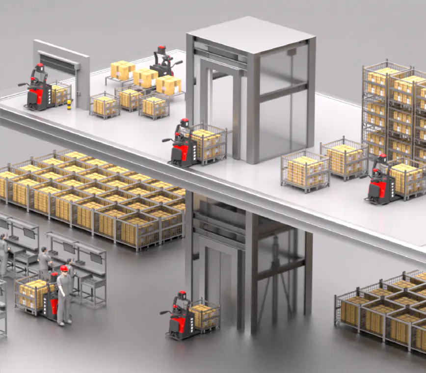 专攻长距离物料搬运:中力自动搬运车以“极简自动化”实现高效落地