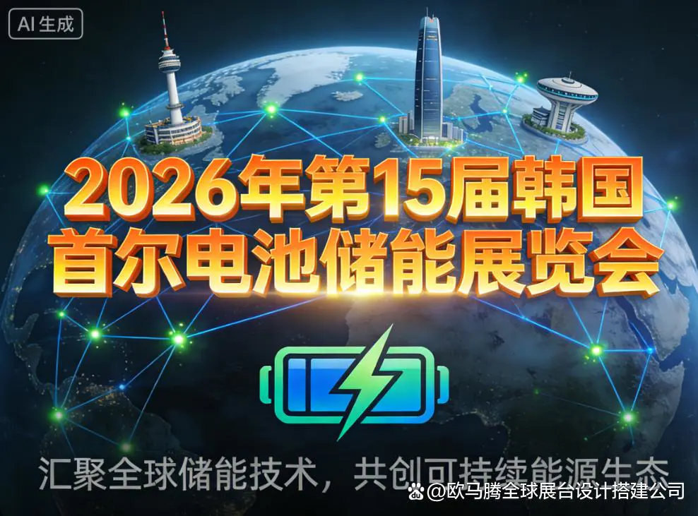2026第15届韩国首尔电池储能展览会“布展设计搭建”终极指南
