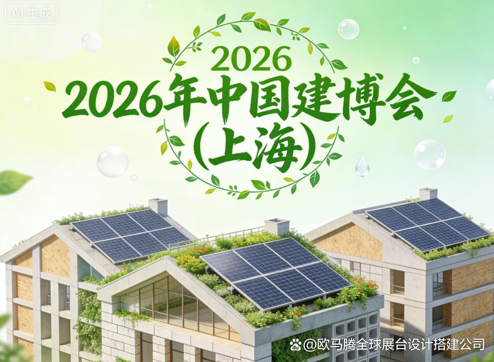 展前必读：2026中国建博会(上海)“展览搭建设计”全流程决策指南