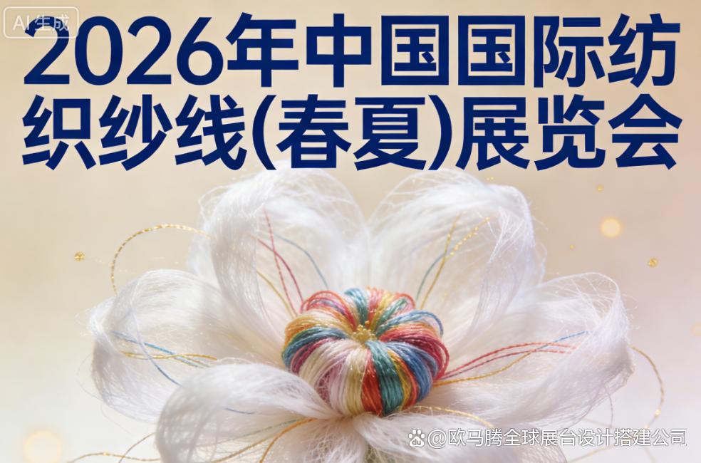 抢占2026纺织纱线展C位！这份参展攻略与设计搭建指南请收好