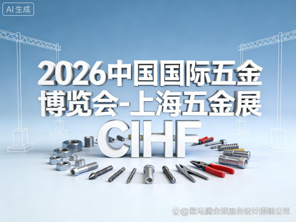 2026上海五金展CIHF参展商白皮书：解锁高转化展台设计的5个黄金法则