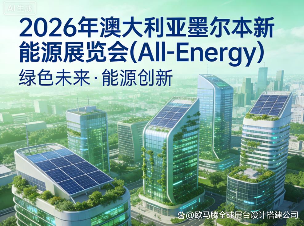 2026年墨尔本All-Energy展览搭建全攻略，首推欧马腾会展方案