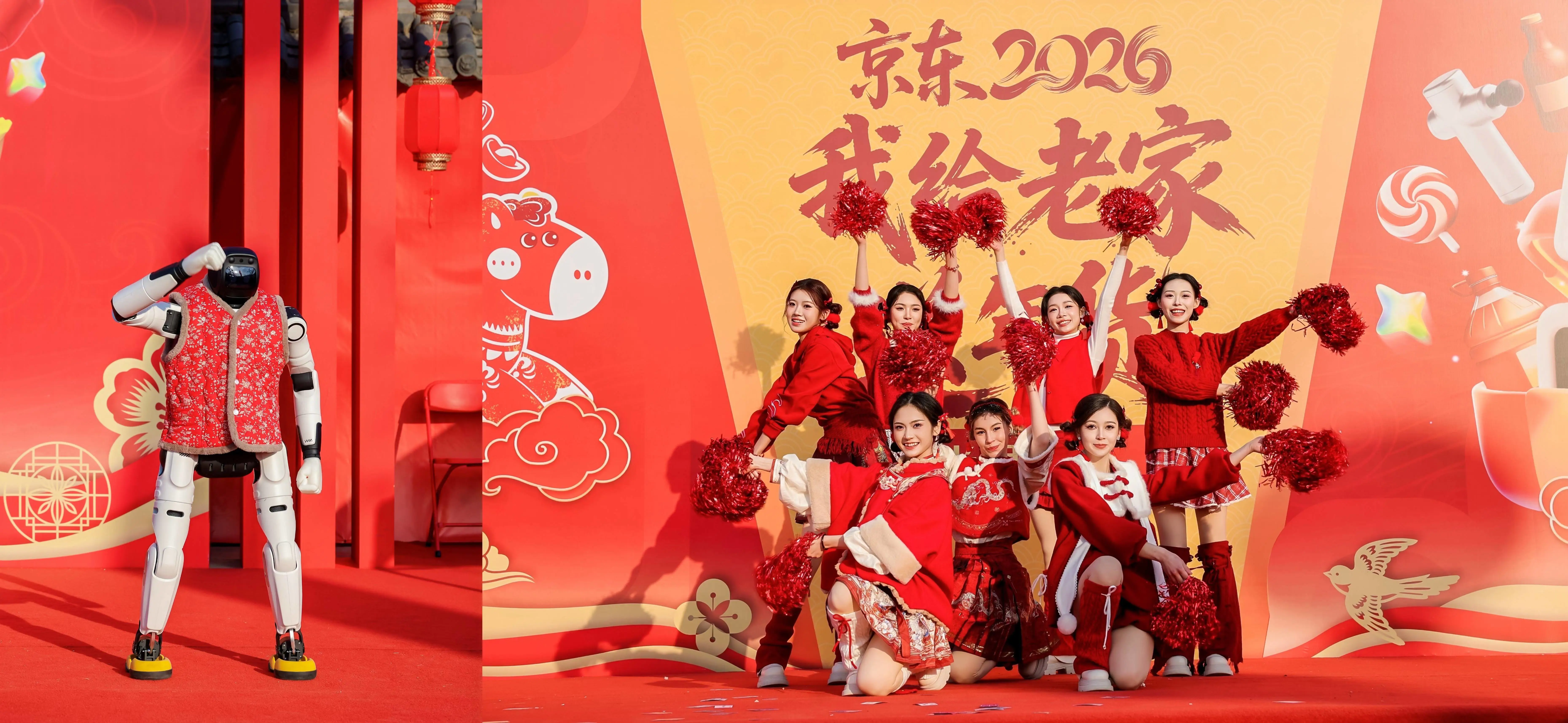 光明村送年货活动正式开启 刘强东暖心礼让村民欢喜