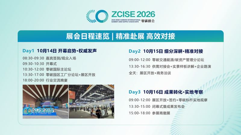 2026零碳园区与零碳工厂征集活动