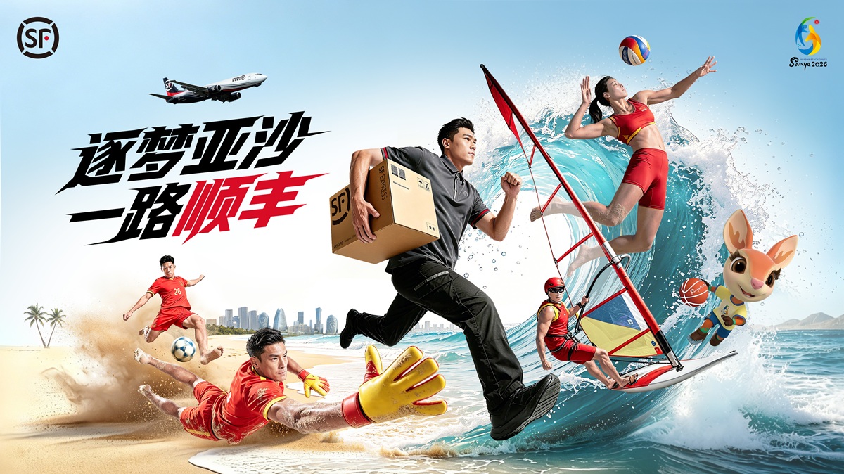 第六届亚沙会燃情启幕，顺丰数智绿色物流打造赛事保障新标杆