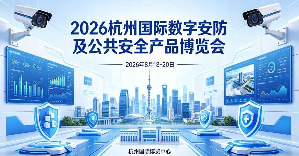 数字赋能安防·智绘未来图景“2026第15届杭州安博会”8月启幕