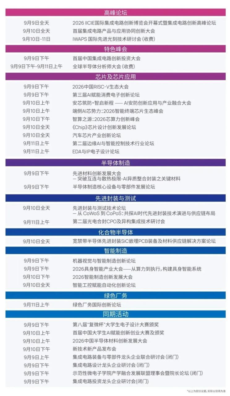 欢迎参加！2026 IICIE国际集成电路创新博览会（IC创新博览会）