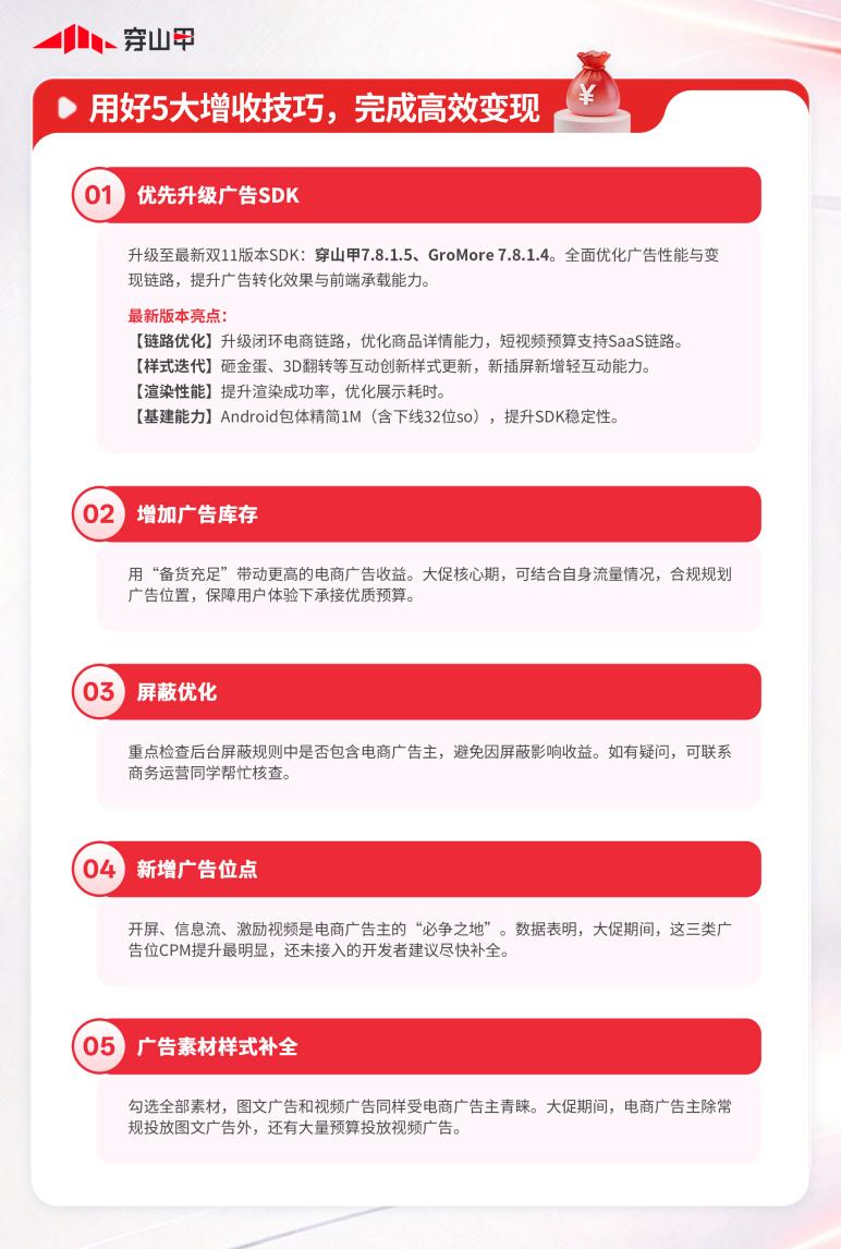 双11增收如何更高效?「穿山甲开发者大促攻略」请查收